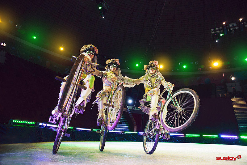 Фото 8 — Цирковые каскадеры и высокие трюки